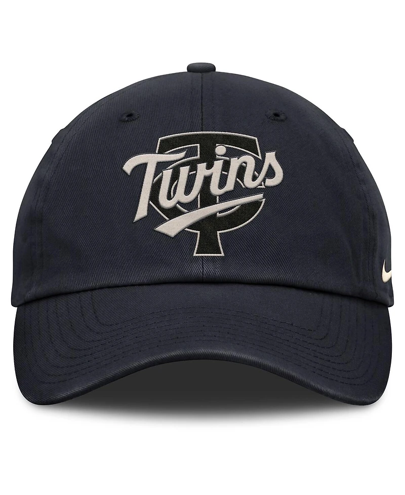 Nike Men's Navy Minnesota Twins Statement Club Adjustable Hat