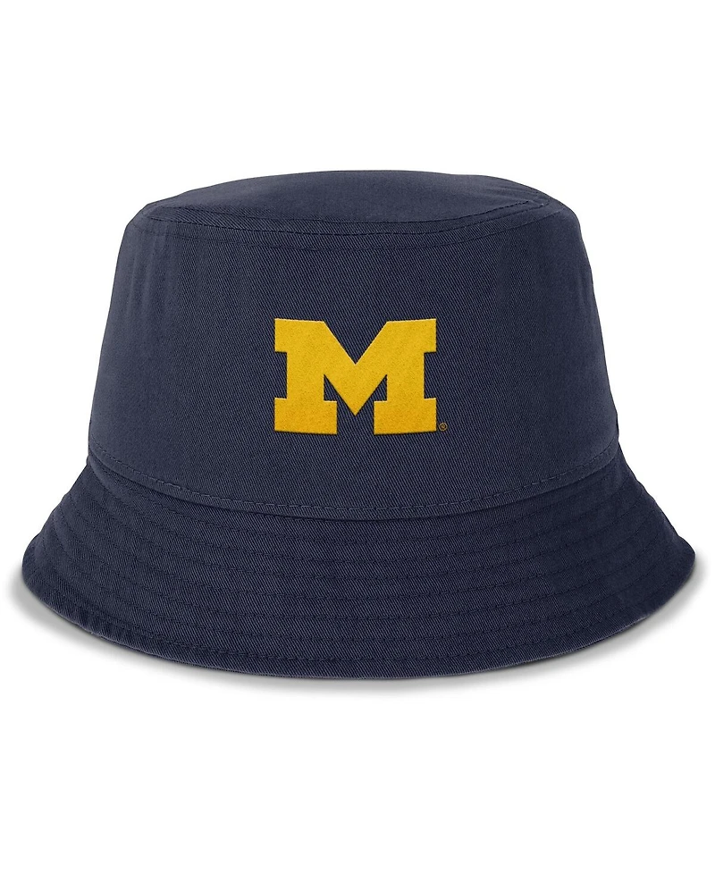Jordan Men's Navy Michigan Wolverines Apex Primetime Bucket Hat