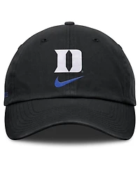 Nike Men's Black Duke Blue Devils Primetime Club Adjustable Hat