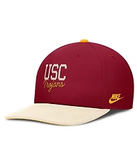 Nike Men's Cardinal/Cream Usc Trojans Pro Legacy Script Snapback Hat