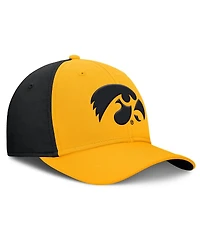 Nike Men's Gold/Black Iowa Hawkeyes 2025 Sideline Rise Local Performance Flex Hat