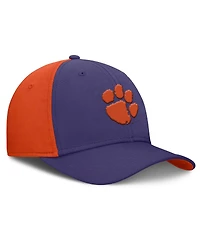 Nike Men's Purple/Orange Clemson Tigers 2025 Sideline Rise Local Performance Flex Hat