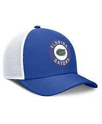 Jordan Men's Royal/White Florida Gators Rise Primetime Performance Trucker Adjustable Hat