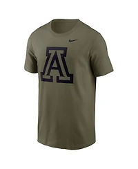 Nike Men's Olive Arizona Wildcats Primetime Logo Performance T-Shirt
