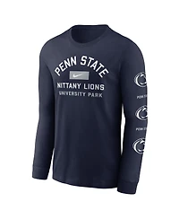 Nike Men's Navy Penn State Nittany Lions Classic Location Long Sleeve T-Shirt