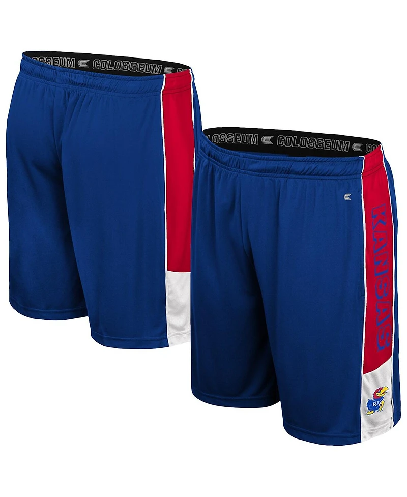 Colosseum Men's Royal Kansas Jayhawks Quantum Shorts