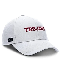 Nike Men's White Usc Trojans 2025 On-Field Rise Performance Adjustable Hat