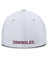 Nike Men's White Florida State Seminoles 2025 On-Field Rise Performance Flex Hat