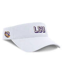 Nike Men's White Lsu Tigers 2025 On-Field Gameday Performance Ace Adjustable Visor Hat