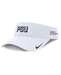 Nike Men's White Penn State Nittany Lions 2025 On-Field Gameday Performance Ace Adjustable Visor Hat