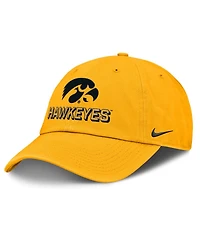 Nike Men's Gold Iowa Hawkeyes 2025 On-Field Club Adjustable Hat
