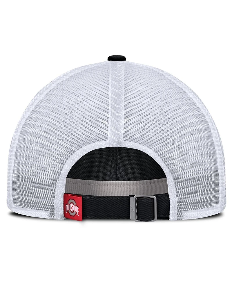Nike Men's Black Ohio State Buckeyes 2025 Gameday On-Field Club Adjustable Trucker Hat