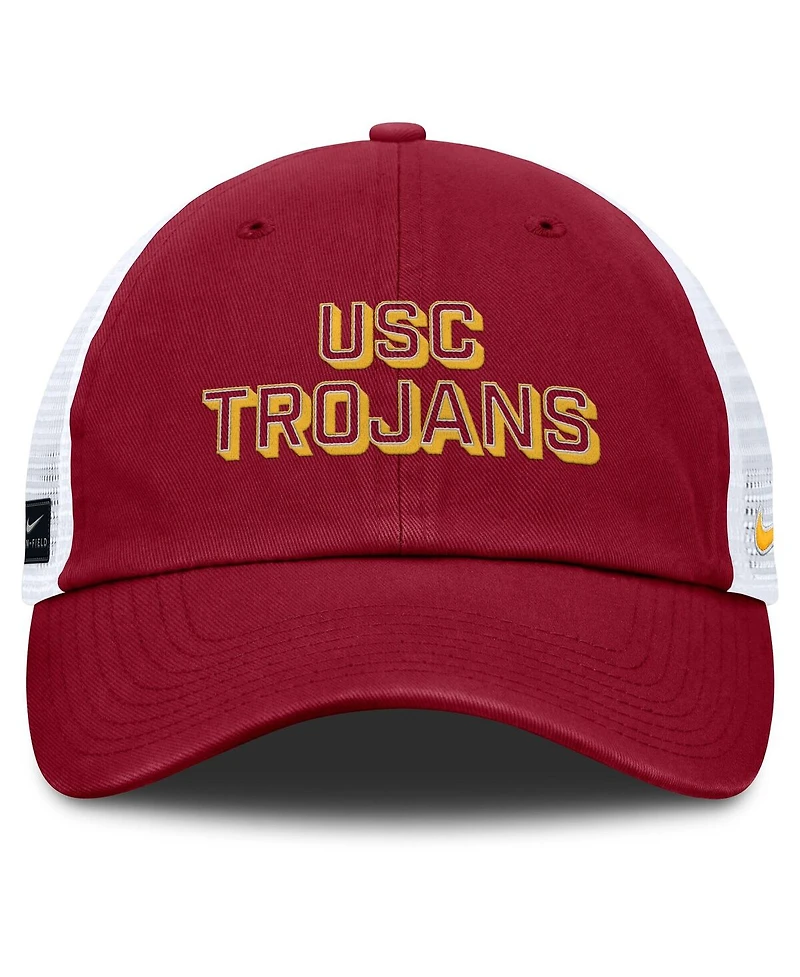Nike Men's Cardinal Usc Trojans 2025 Gameday On-Field Club Adjustable Trucker Hat