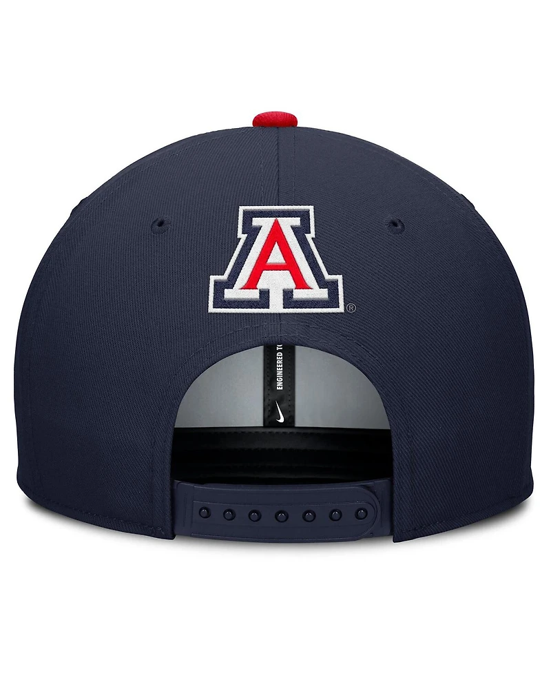 Nike Men's Navy Arizona Wildcats 2025 On-Field Pro Performance Adjustable Hat