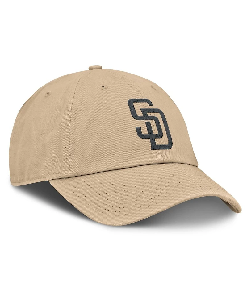 Nike Men's Khaki San Diego Padres Club Adjustable Hat