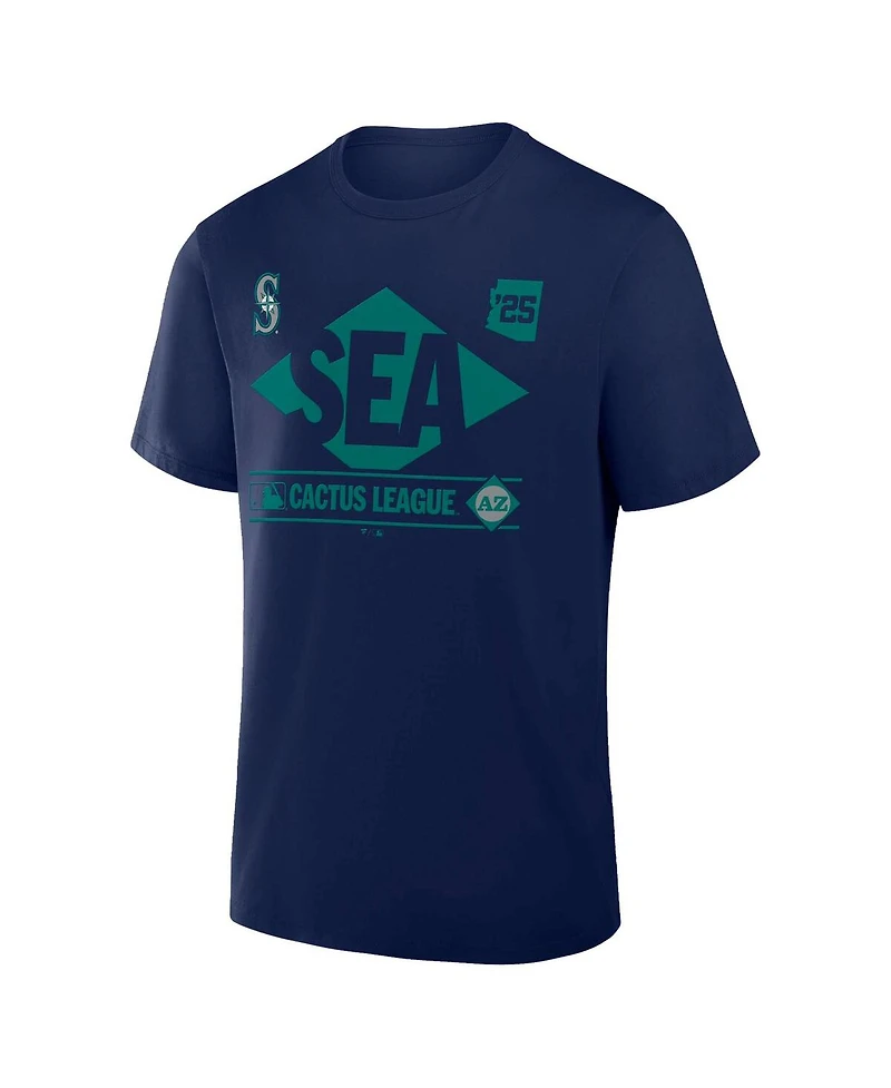 Fanatics Men's Navy Seattle Mariners 2025 Spring Training Cactus League True Icon T-Shirt