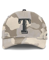 Nike Men's Natural Texas Rangers Camo Pack Rise Adjustable Hat