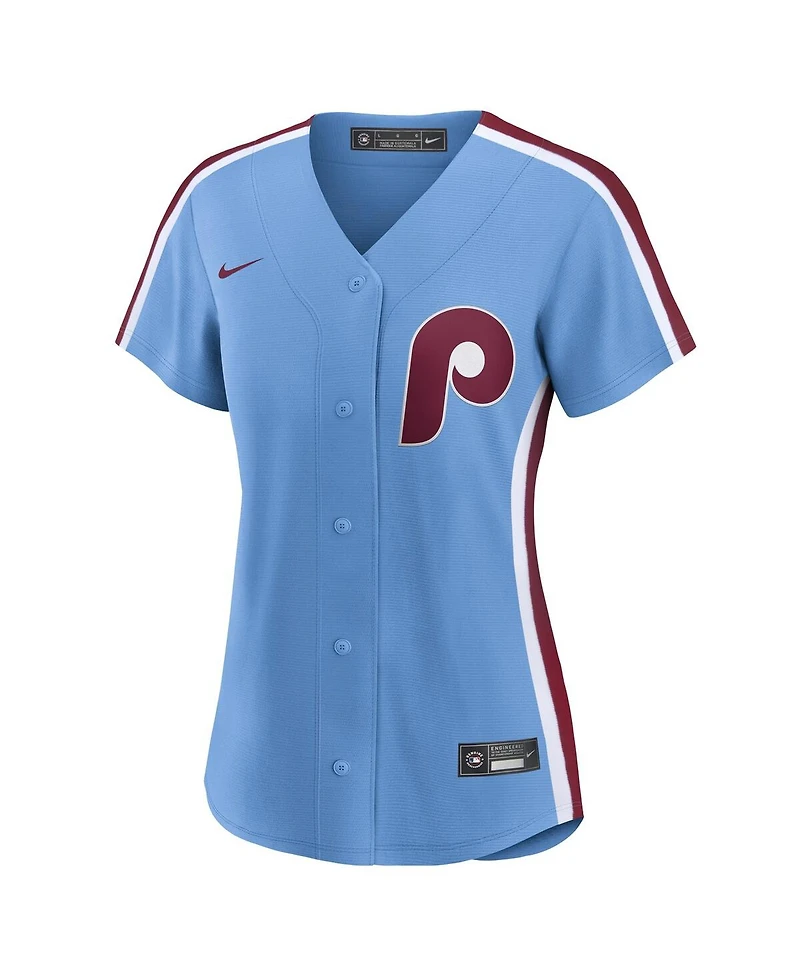 Nike Women's Ryan Howard Light Blue Philadelphia Phillies Replica Jersey