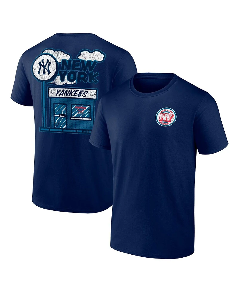 Fanatics Men's Navy New York Yankees Bodega T-Shirt