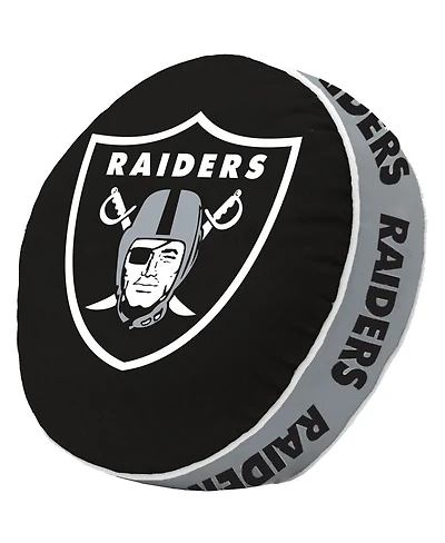 Logo Brands Las Vegas Raiders Team Puff Pillow