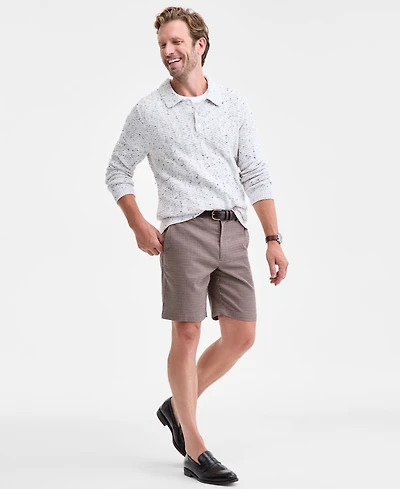 Club Room Men's Regular-Fit Checked Plaid 9" Shorts, Macy's Exclusive