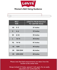 Levi's Stitched Edge Casual Belt