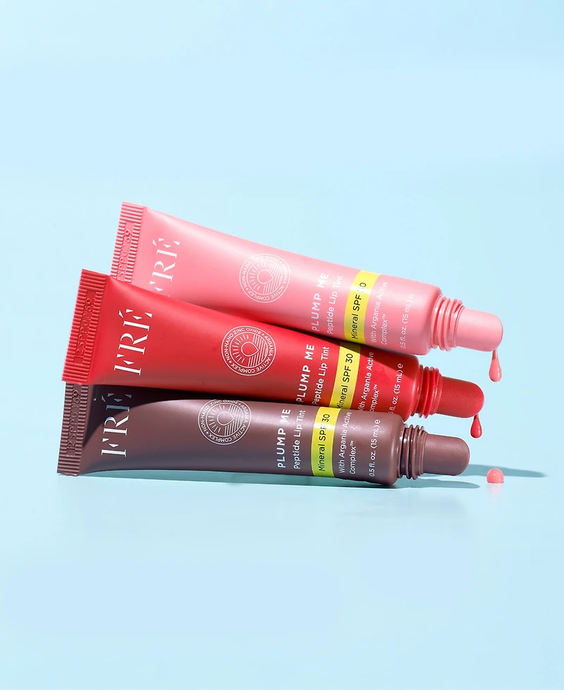 Fre 3-Pc. Plump & Protect Mineral Spf 30 Lip Tint Set