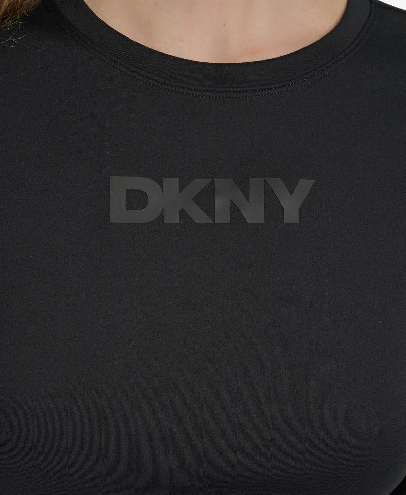Dkny Women's Long Sleeve Balance Compression Top