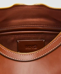 Mango Women's Small Studded Shoulder Bag