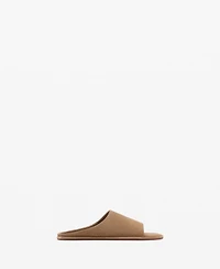 Mango Women's Suede Leather Sandals