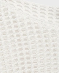 Mango Women's Long-Sleeved Crochet Sweater
