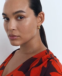 Mango Women's Long Printed Dress