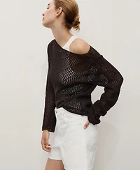 Mango Women's High-Rise Denim Shorts