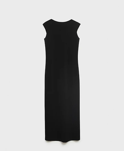 Mango Women's Back Opening Midi Dress