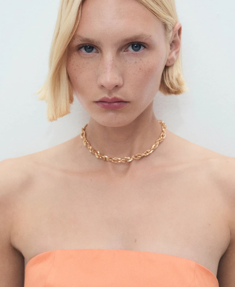 Mango Women's Short Balloon-Effect Dress