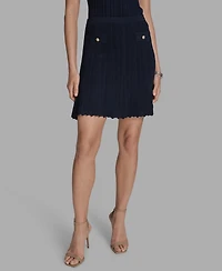 Bcbg Women's Textured-Knit Mini Skirt