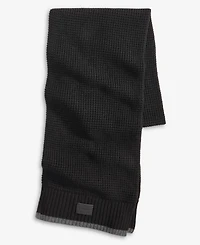 Cole Haan Men's Waffle-Knit Scarf