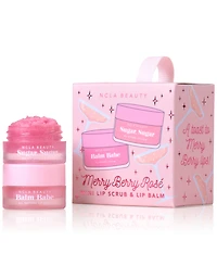 Ncla Beauty 2-Pc. Merry Berry Rose Lip Scrub & Lip Balm Ornament Set