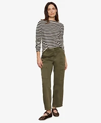 Sanctuary Women's Boat Neck Long Sleeve Top