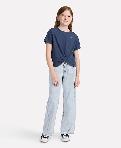abercrombie kids Girls Low-Rise Seamed Baggy Jeans