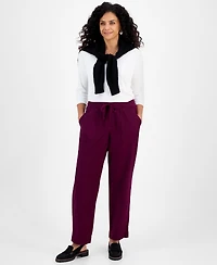 Style & Co Women's Pull On Utility Pants, Macy's Exclusive
