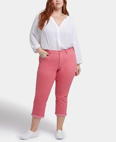 Nydj Plus Chloe Skinny Capri Jeans