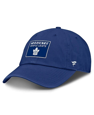 Fanatics Men's Blue Toronto Maple Leaf's Authentic Pro Prime Adjustable Hat