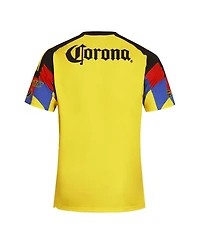 Adidas Men's Yellow Club America 2025/26 Home Replica Jersey