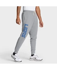 Nike Men's Gray Detroit Lions Sideline Ground Game Performance Taper Pants