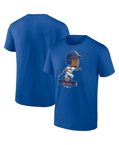 Fanatics Men's Juan Soto Royal New York Mets Bobblehead T-Shirt