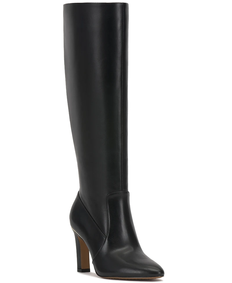 Vince Camuto Women's Gylina Knee-High Wide-Calf Dress Boots