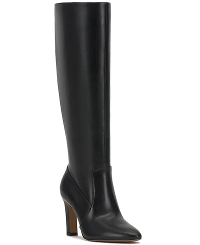 Vince Camuto Women's Gylina Knee-High Wide-Calf Dress Boots