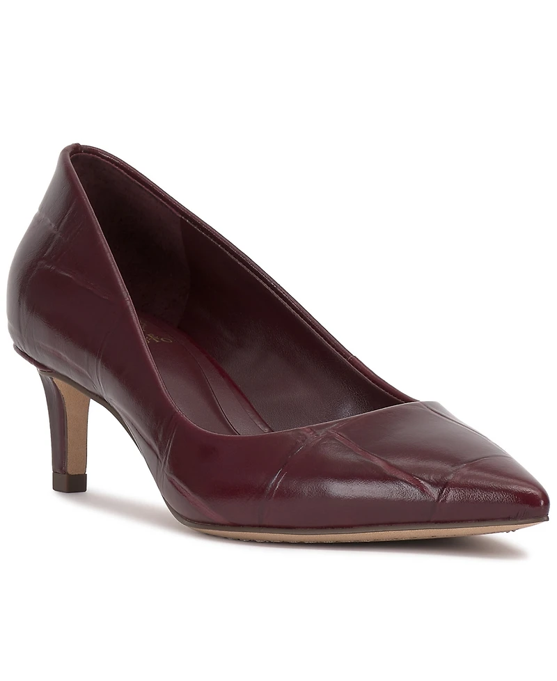 Vince Camuto Women's Kehlia Pointed-Toe Kitten-Heel Pumps