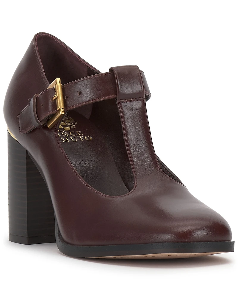 Vince Camuto Women's Micha T-Strap Mary Jane Pumps